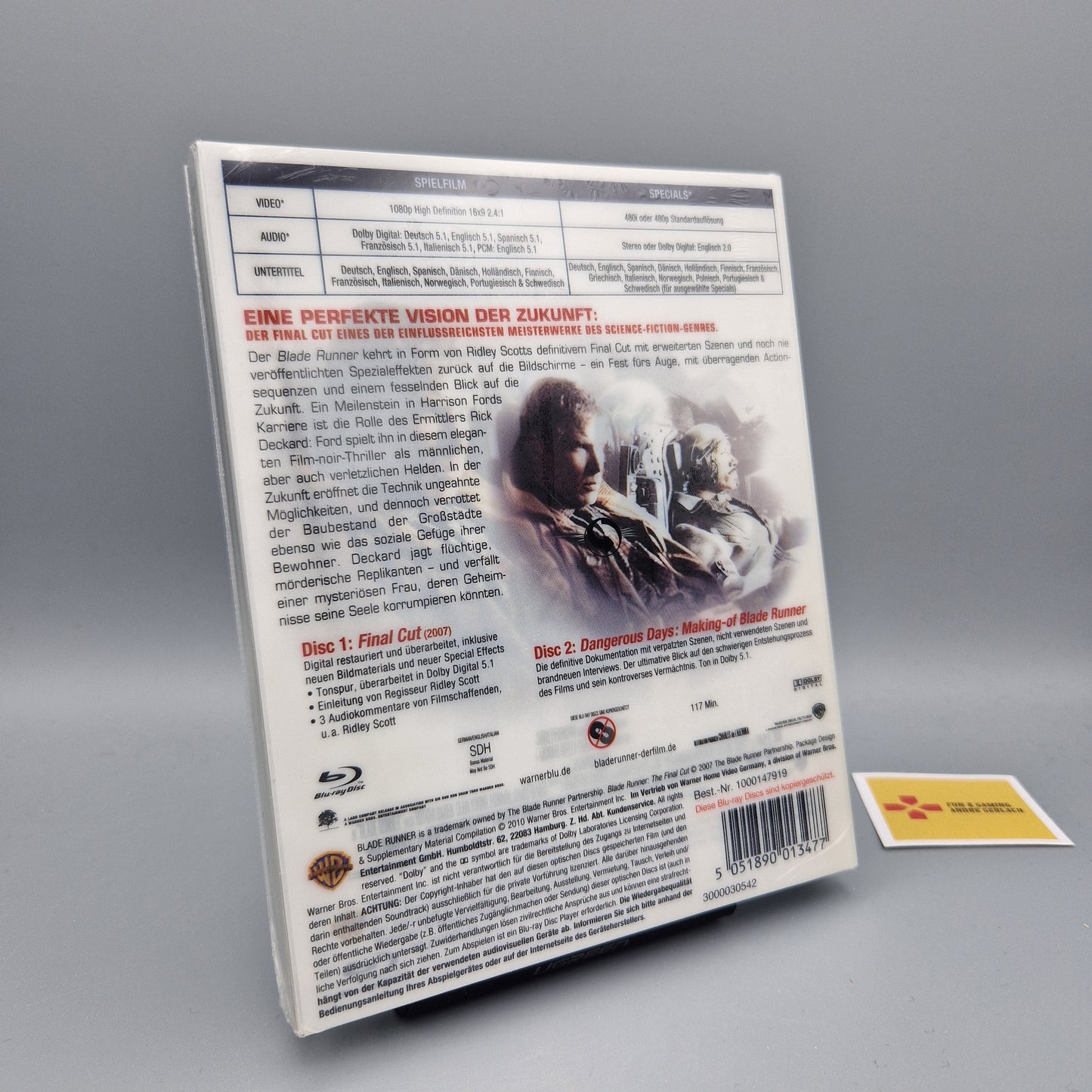 Blu-Ray Film: Blade Runner - The Final Cut Premium Collection Zustand: Neu