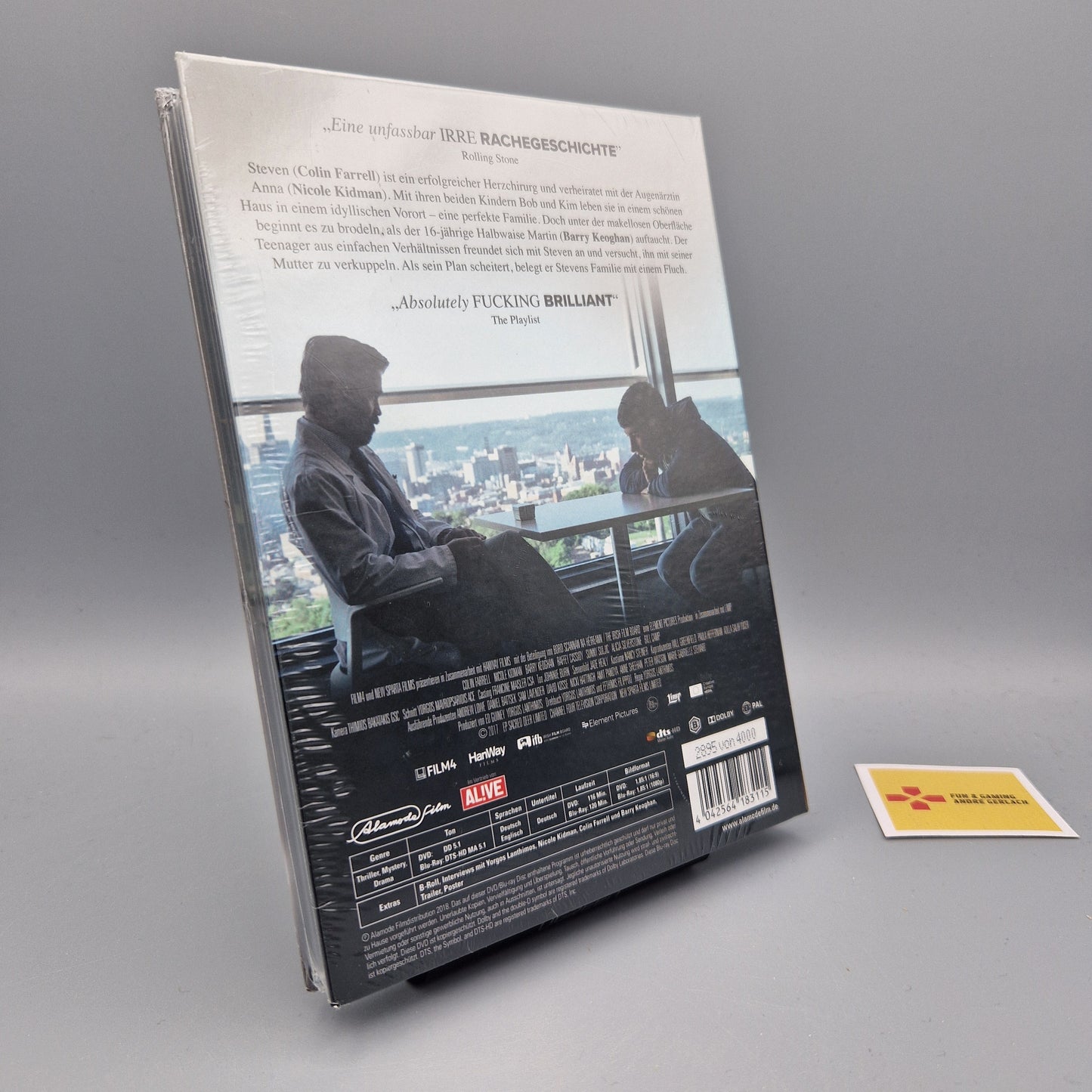 Blu-Ray Film: The Killing of a Sacred Deer Mediabook Nr. 2895 von 4000 Zustand: Neu