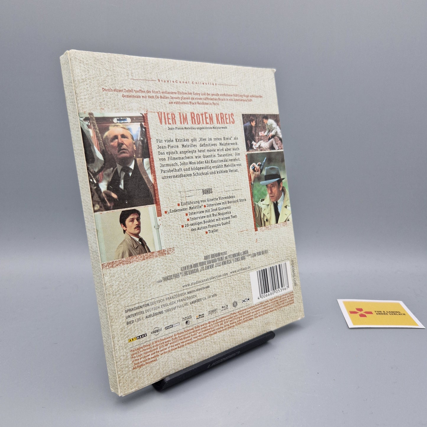 Blu-Ray Film: Vier im roten Kreis StudioCanal Collection Zustand: Sehr Gut