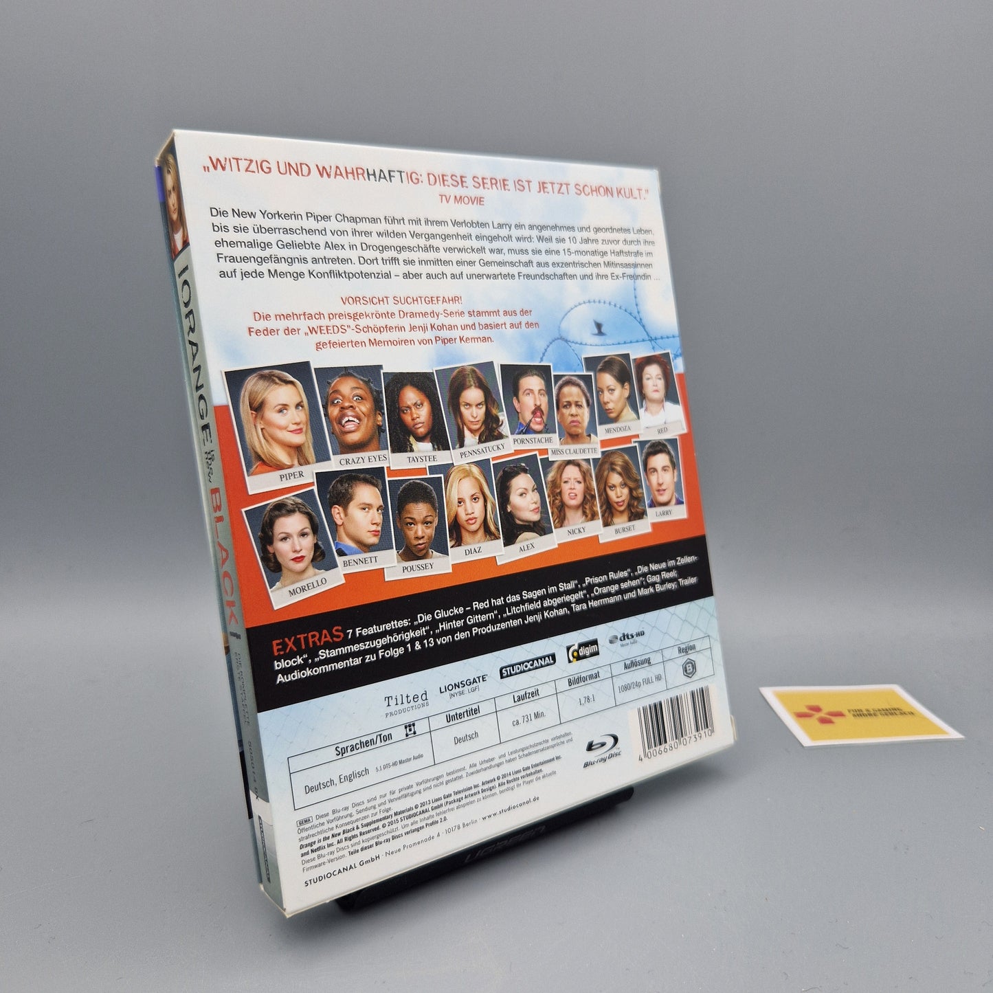 Blu-Ray Serie: Orange is the New Black - 1. Staffel Zustand: Sehr Gut