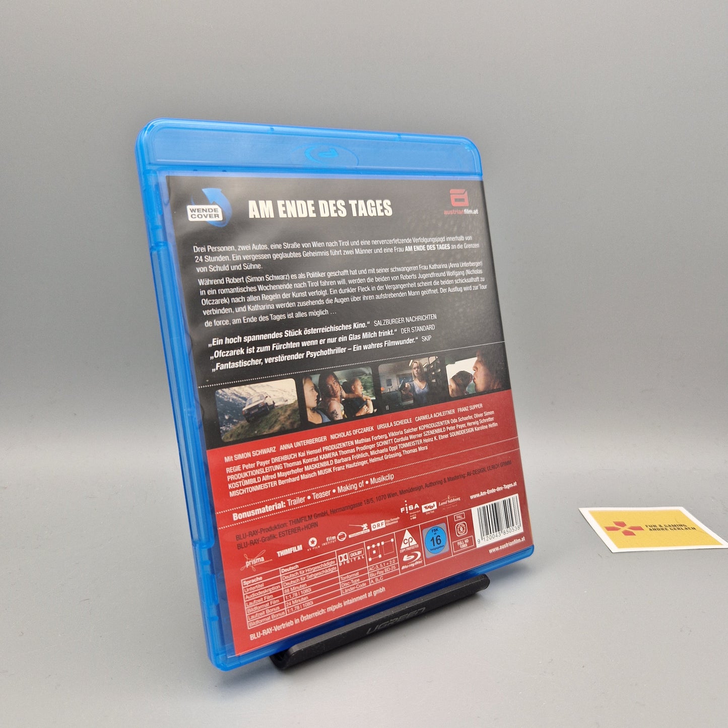 Blu-Ray Film: Am Ende des Tages Simon Schwarz Anna Unterberger Zustand: Sehr Gut