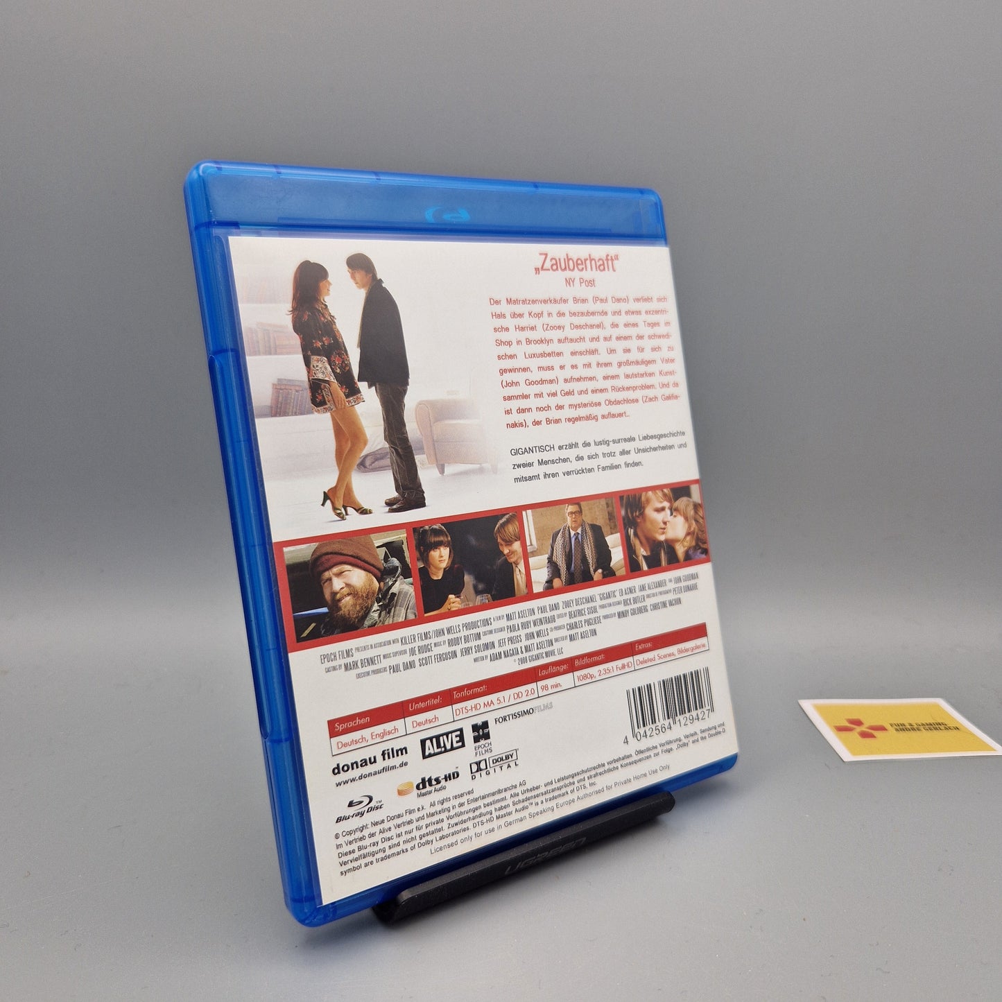 Blu-Ray Film: Gigantisch Zooey Deschanel Zustand: Sehr Gut