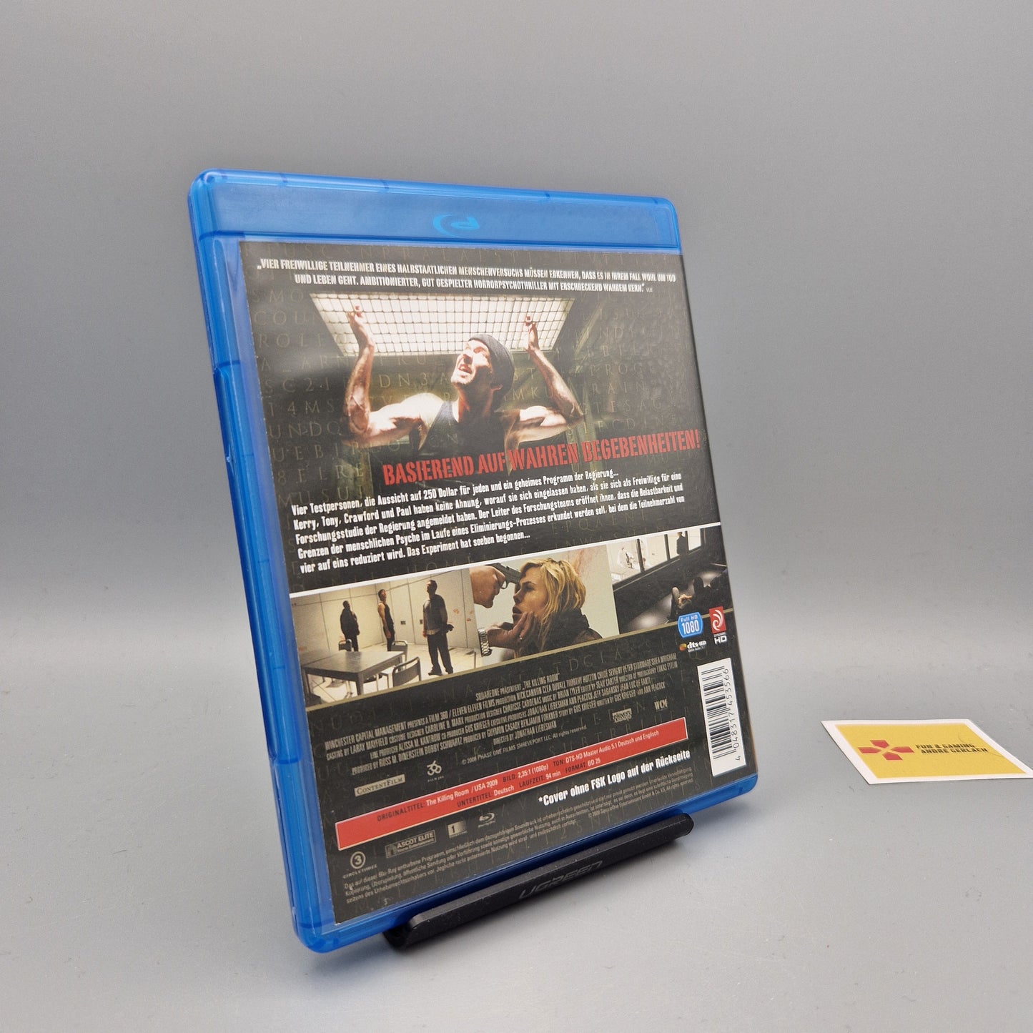 Blu-Ray Film: Experiment Killing Room Timothy Hutton Zustand: Sehr Gut