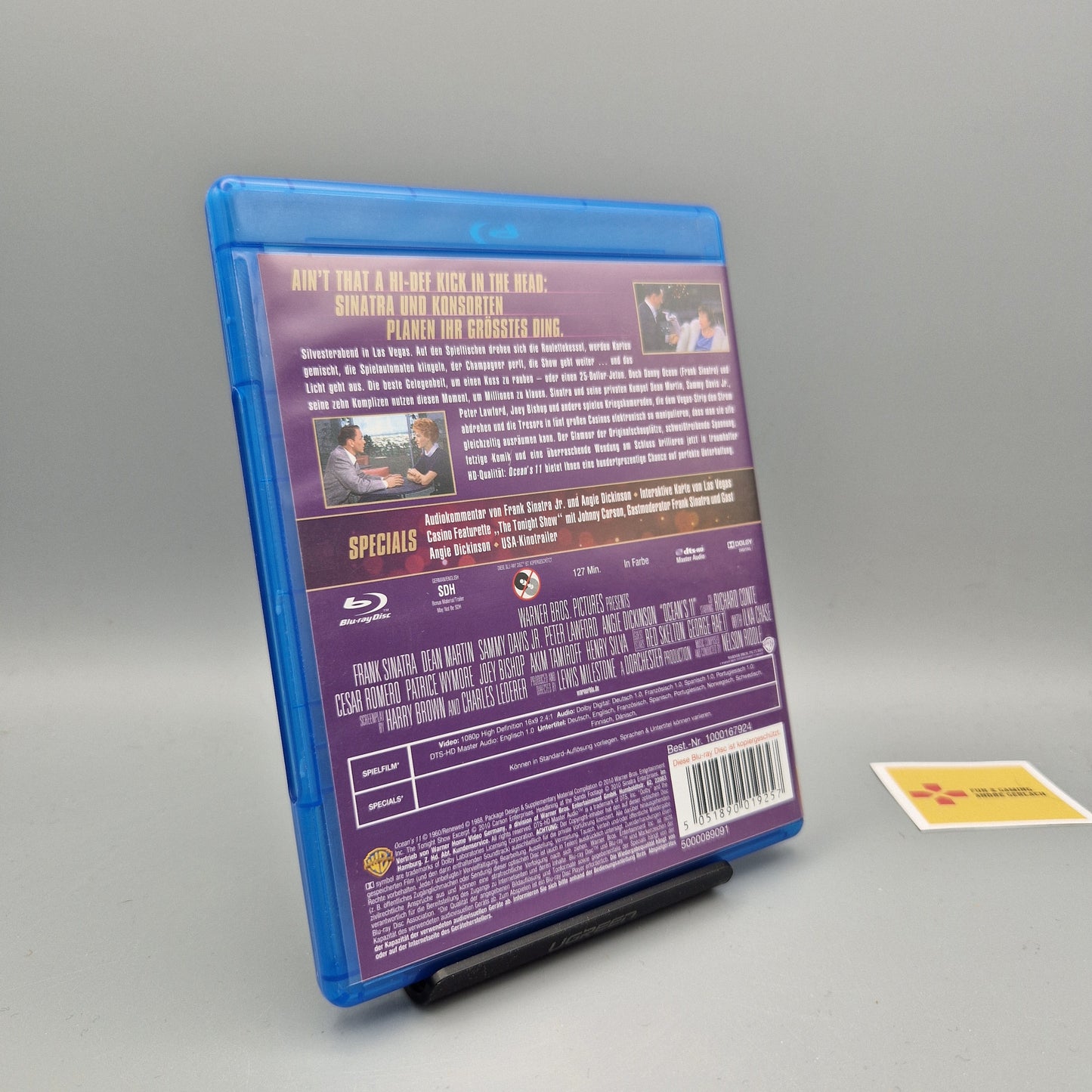 Blu-Ray Film: Ocean's 11 - Frankie und seine Spiessgesellen Zustand: Sehr Gut