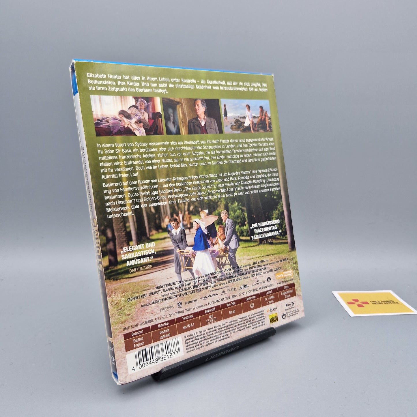 Blu-Ray Film: Im Auge des Sturms Zustand: Sehr Gut