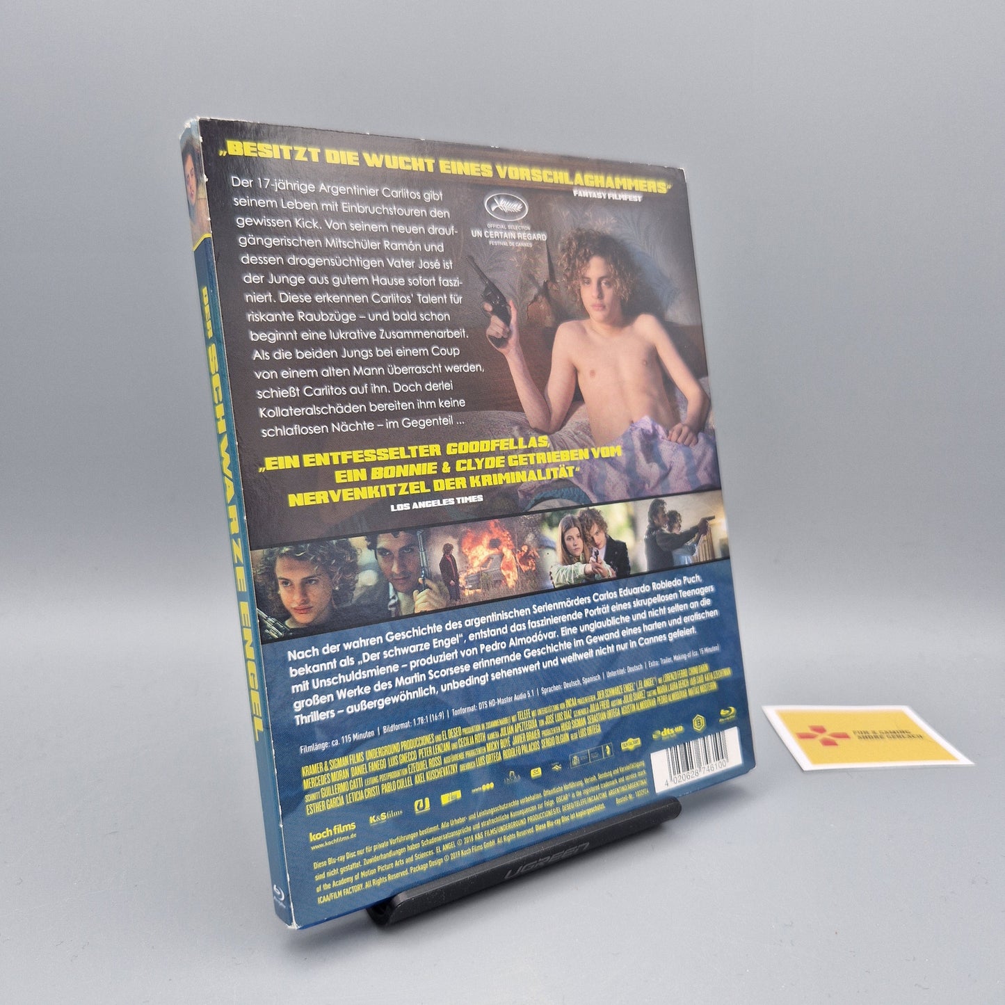 Blu-Ray Film: Der schwarze Engel Zustand: Sehr Gut