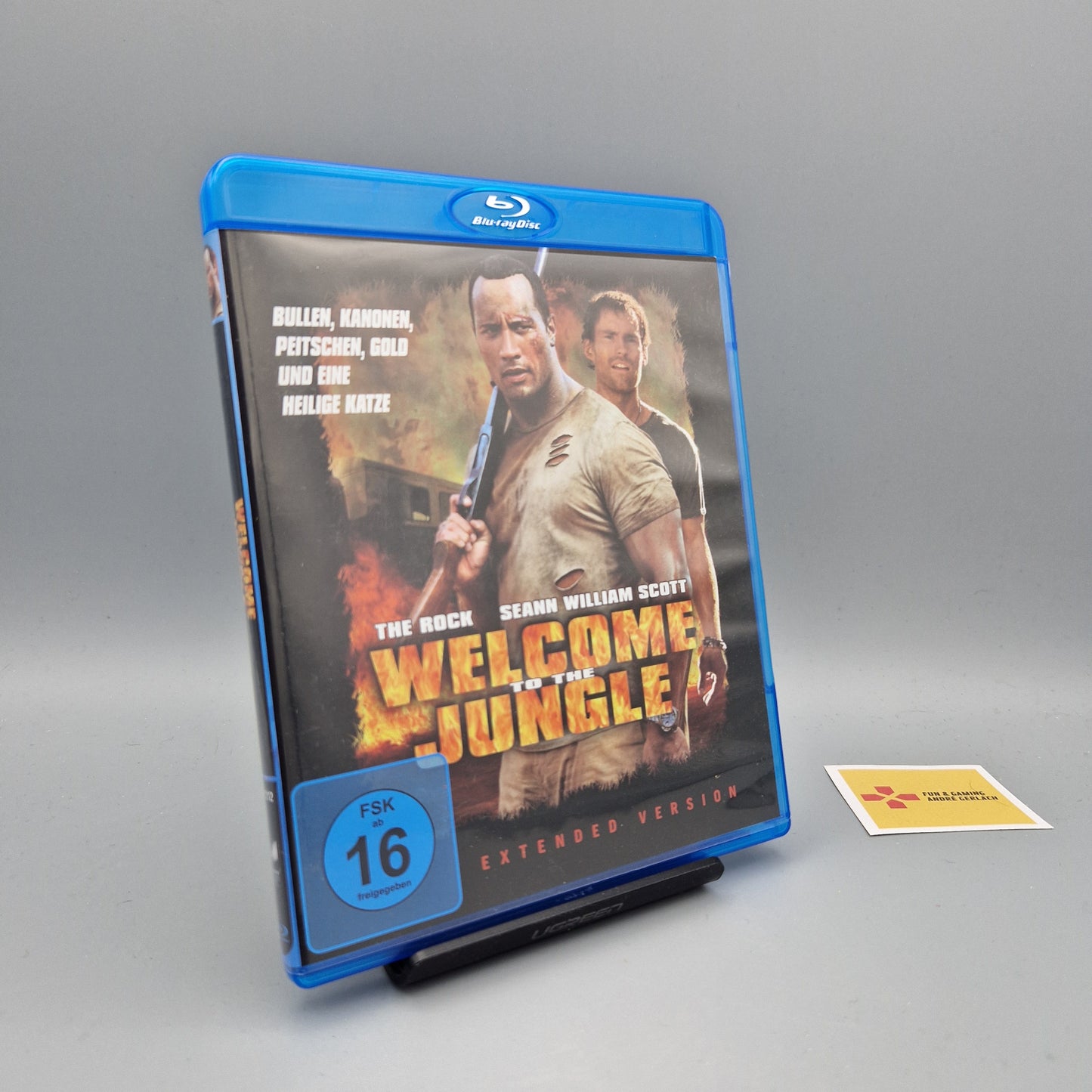 Blu-Ray Film: Welcome to the Jungle Dwayne Johnson Zustand: Sehr Gut