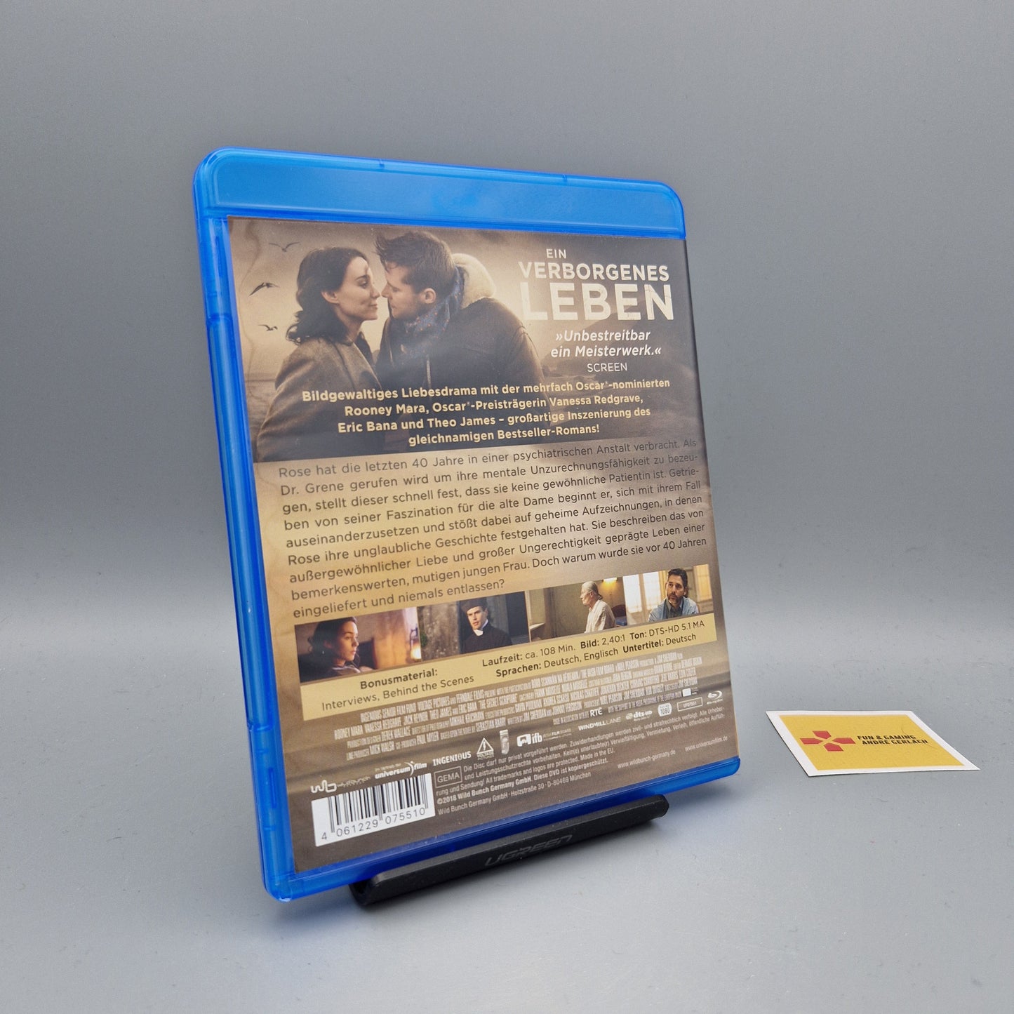 Blu-Ray Film: Ein verborgenes Leben Zustand: Sehr Gut