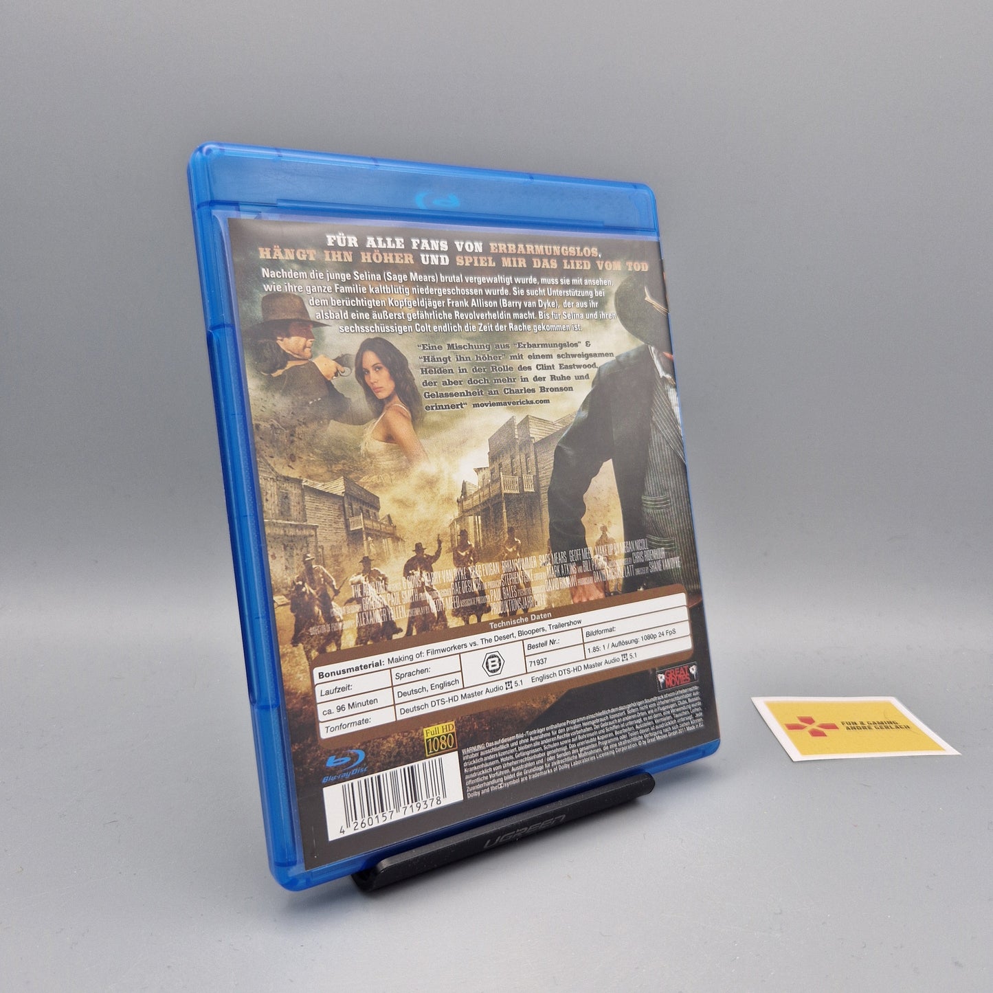 Blu-Ray Film: 6 Guns Ungeschnittene Unrated Fassung Zustand: Sehr Gut