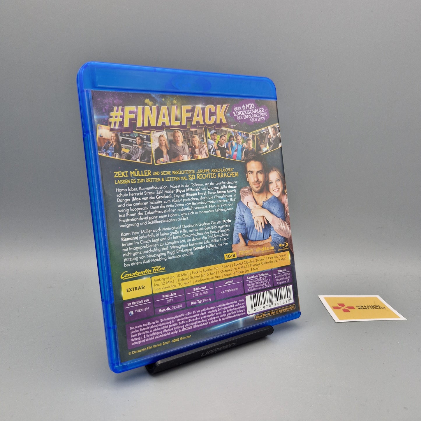Blu-Ray Film: Fack Ju Göhte 3 Elyas M'Barek Zustand: Sehr Gut