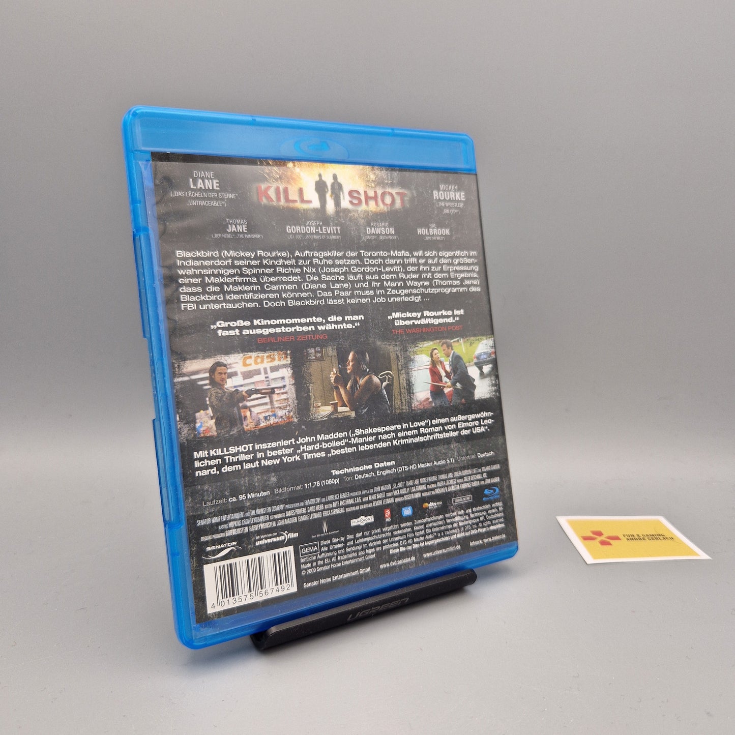 Blu-Ray Film: Kill Shot - Zum Abschuss freigegeben Zustand: Gut