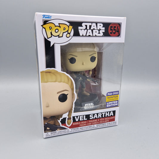Funko Pop! Star Wars	#554 Vel Sartha 2022 Winter Convention	Zustand:	Sehr Gut