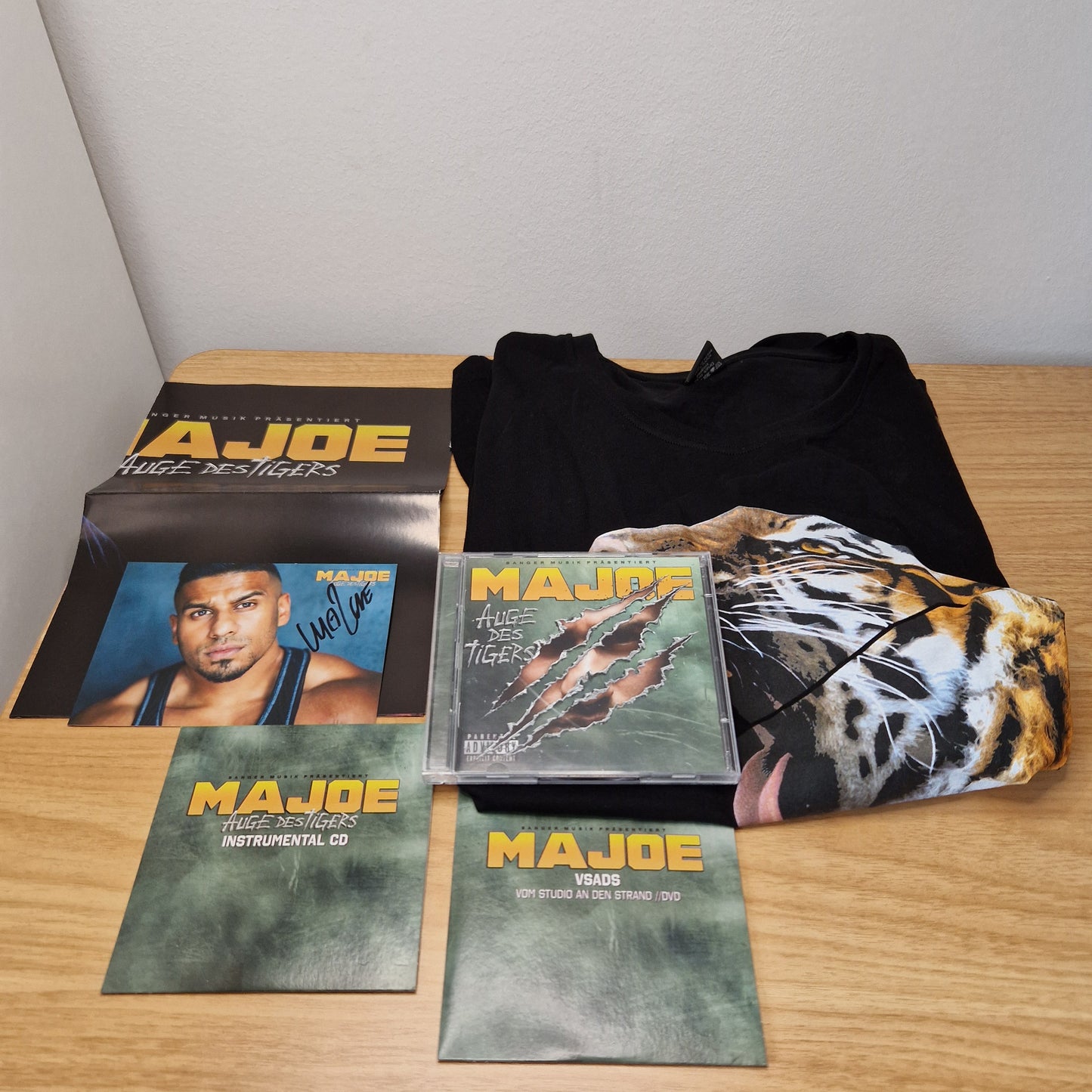 Majoe - Auge des Tigers	Limited Edition Box-Set