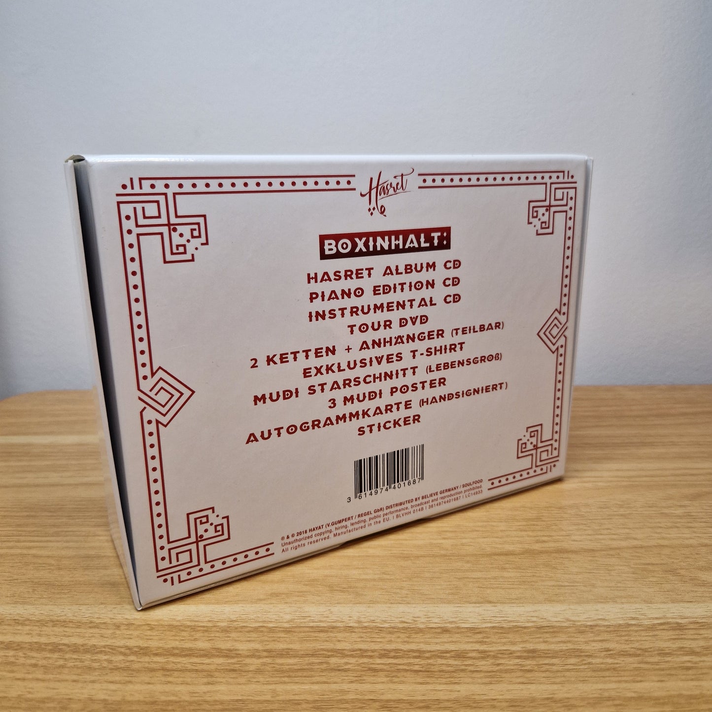 Mudi - Hasret Box Set Album CD fehlt