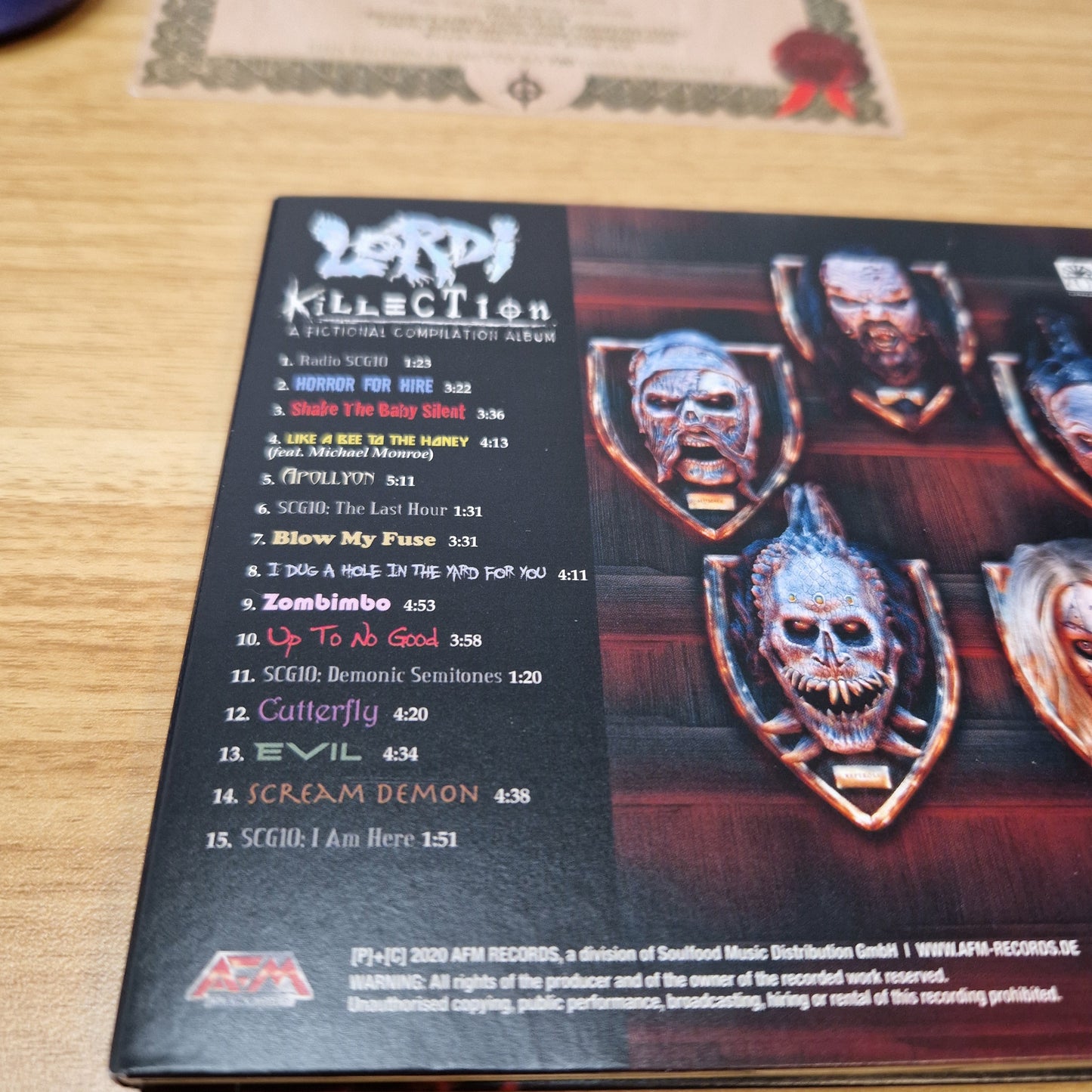 Lordi - Killection Limited Edition Box Set unvollständig