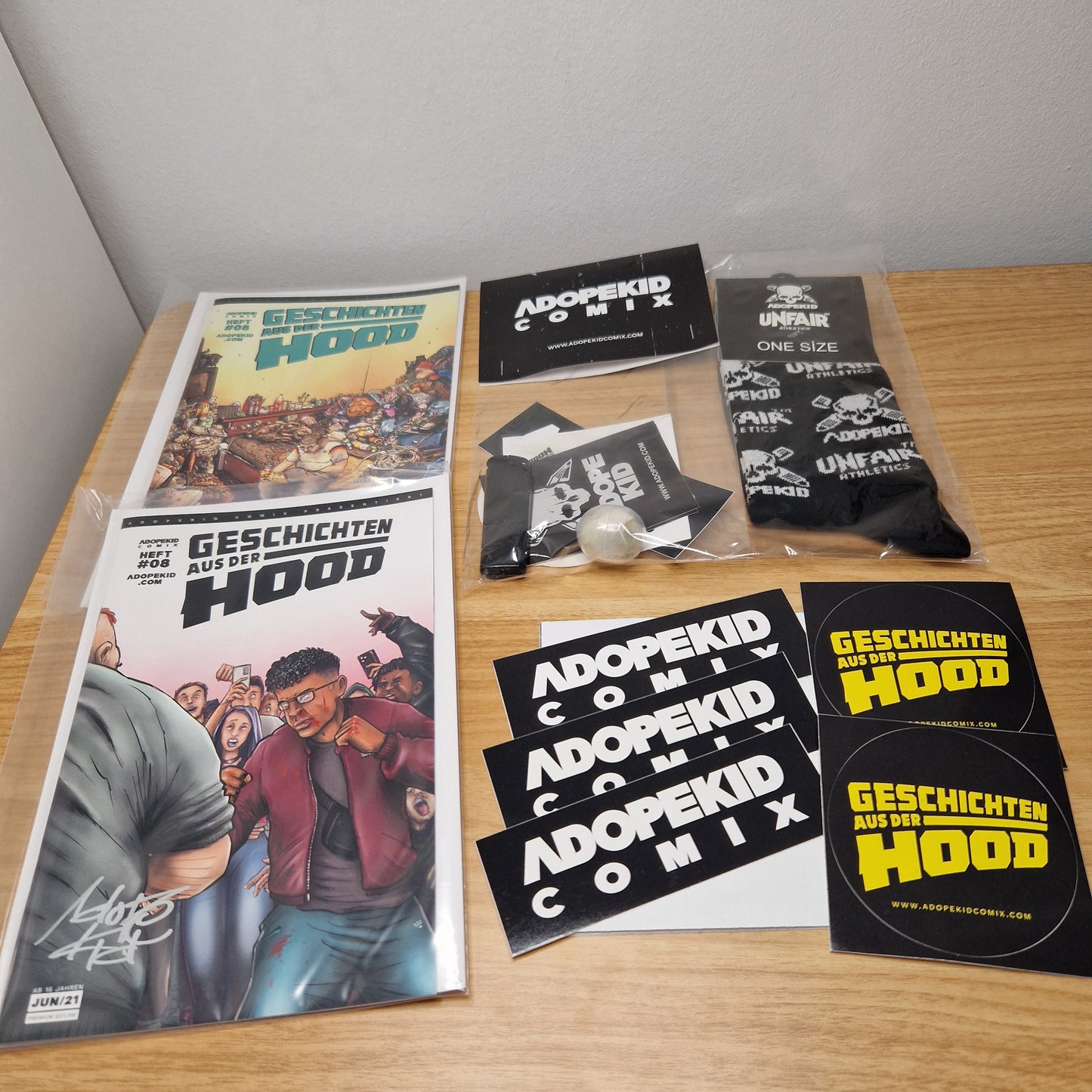 Comic Adopekid Comix #08 Geschichten aus der Hood Premium Box Edition