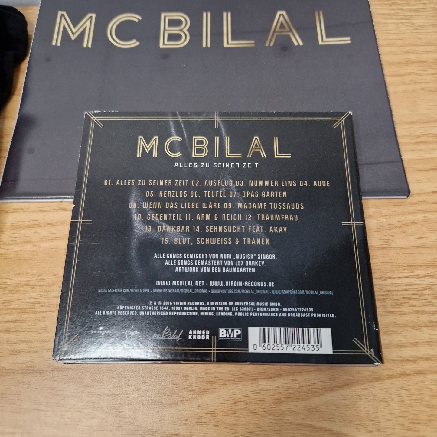 MC Bilal - Alles zu seiner Zeit Limited Fanbox