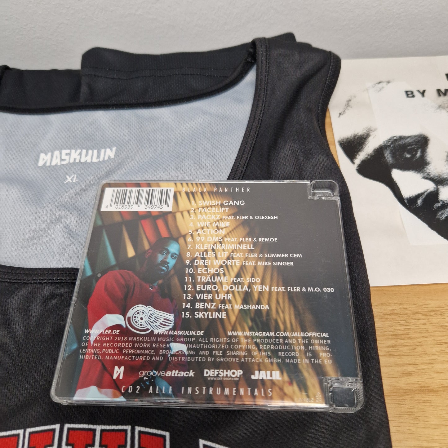 Jalil - Black Panther Limited Jersey-Box