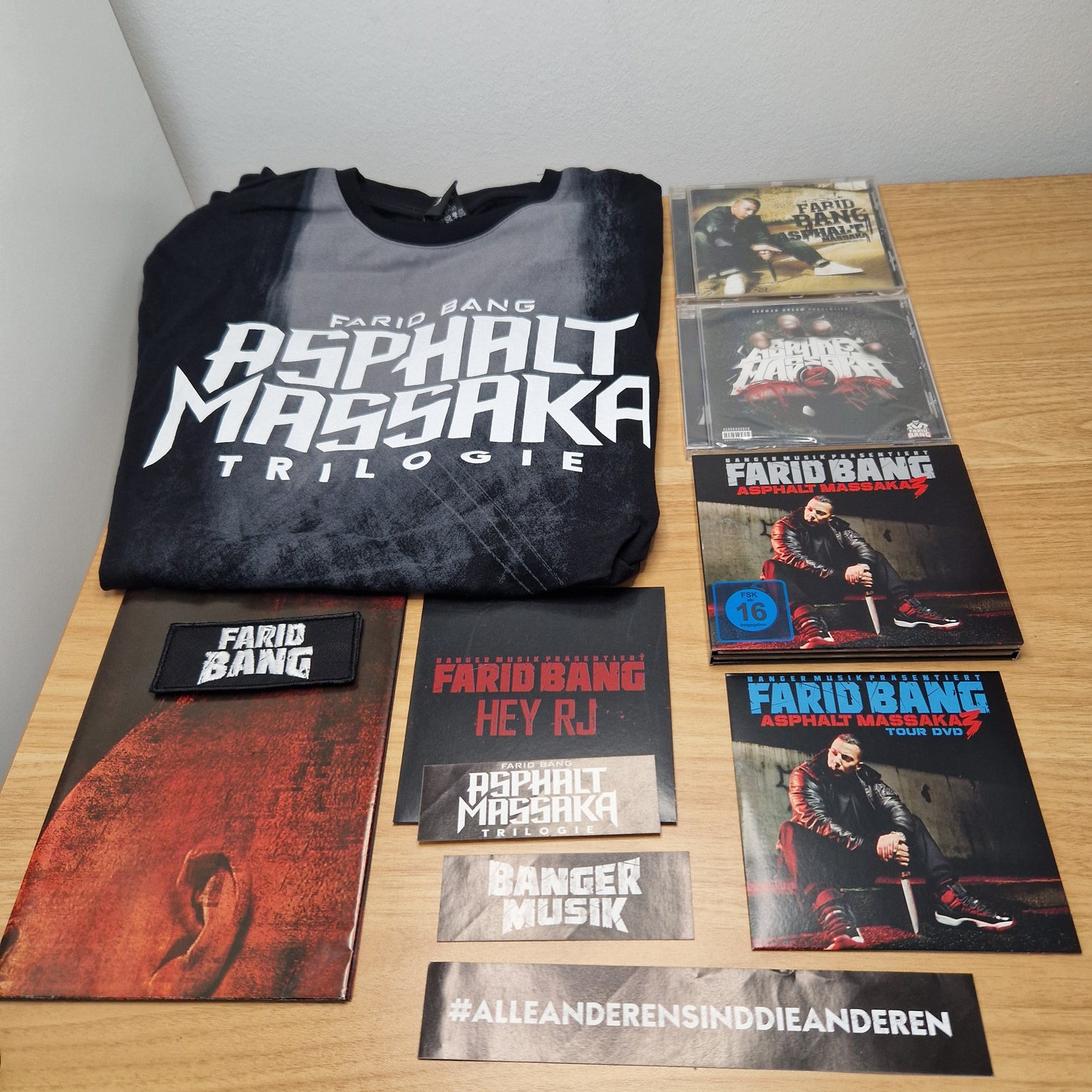 Asphalt Massaka - Die Trilogie Limited Box Set