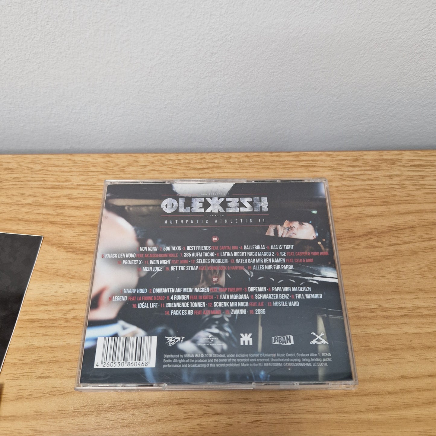 Olexesh - Authentic Athletic 2 Limited Deluxe Box Gürteltasche fehlt
