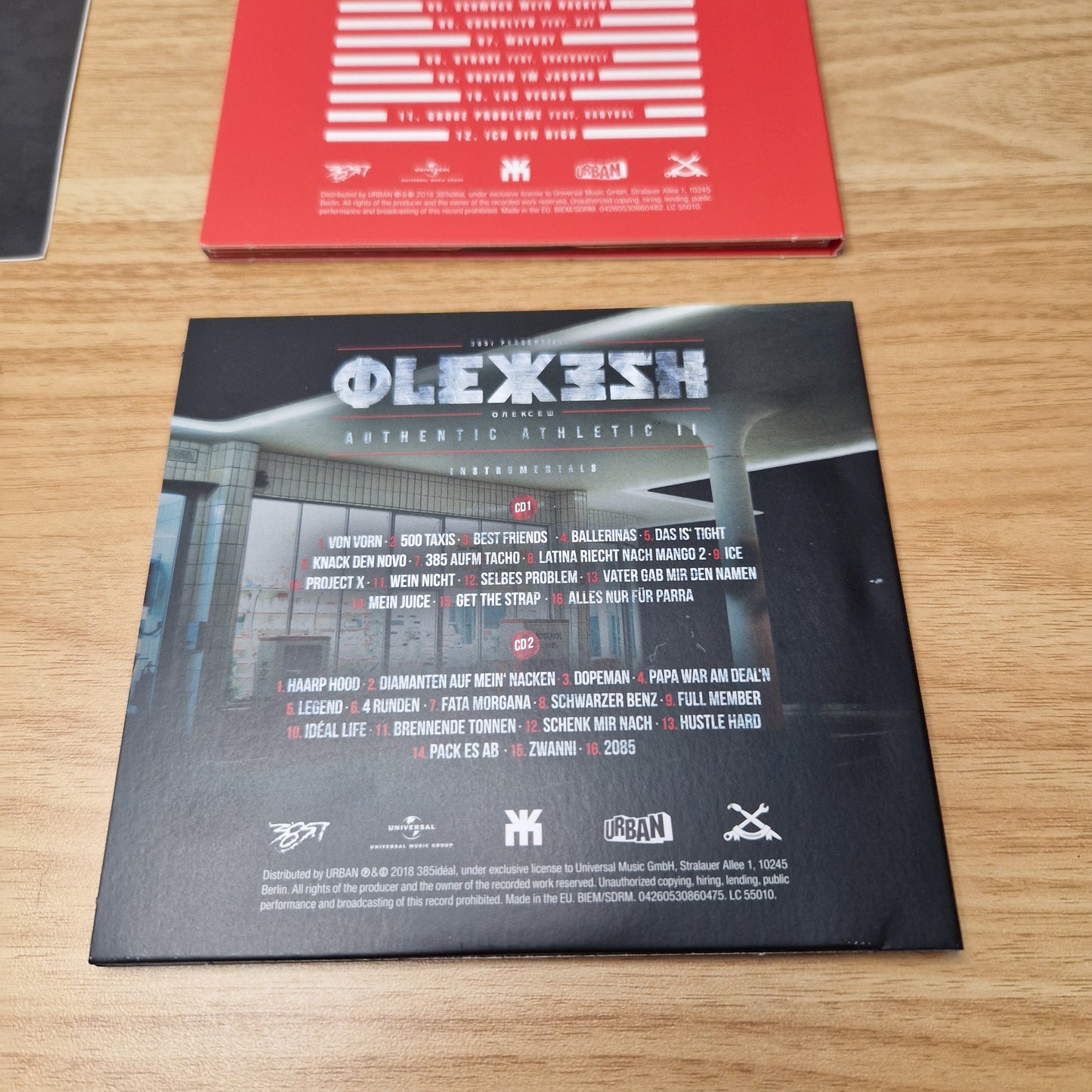 Olexesh - Authentic Athletic 2 Limited Deluxe Box Gürteltasche fehlt