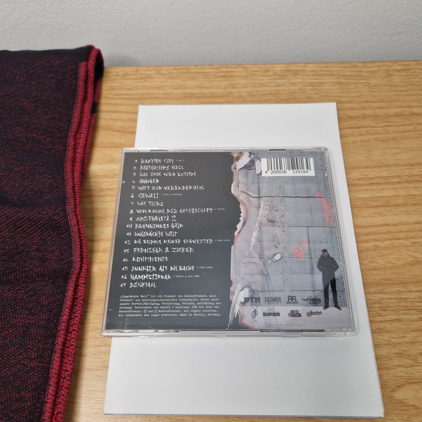 Ptk - Ungerächte Welt Box-Set DVD fehlt