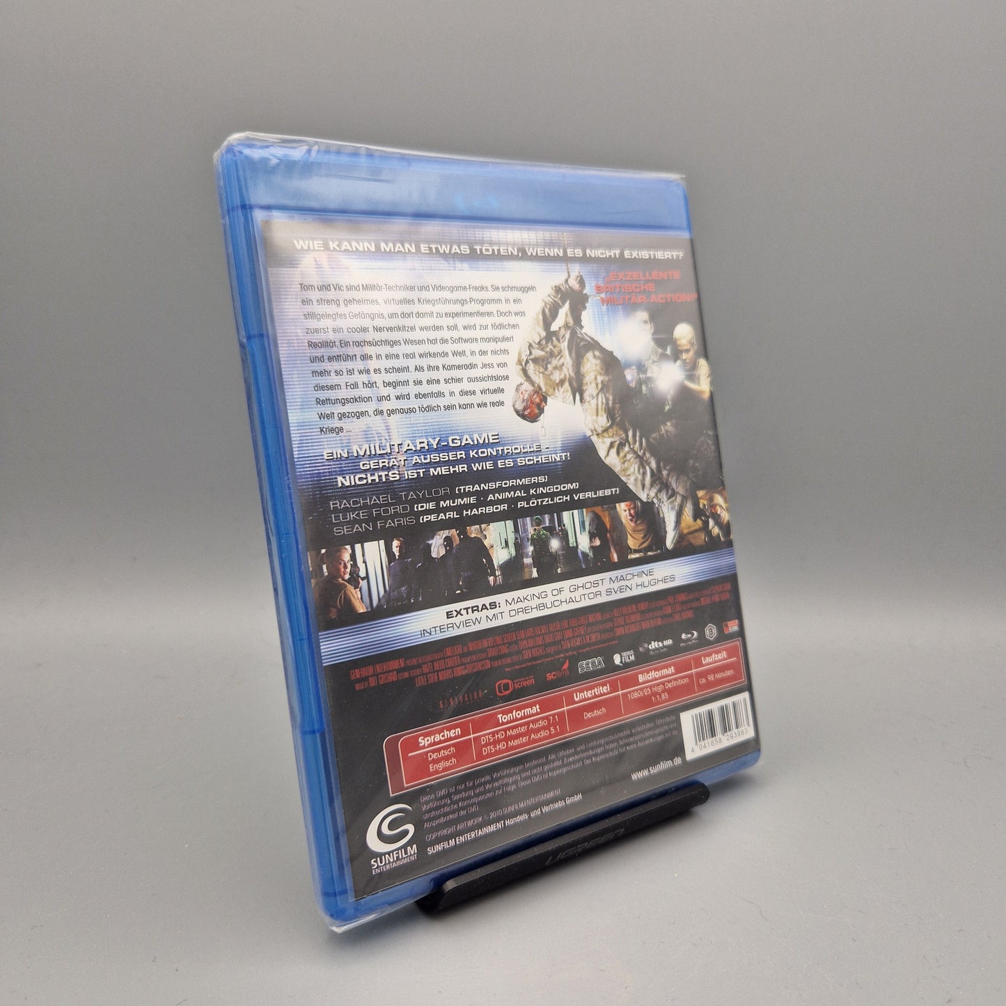 Blu-Ray Film: Ghost Machine mit Sean Faris und Rachel Taylor