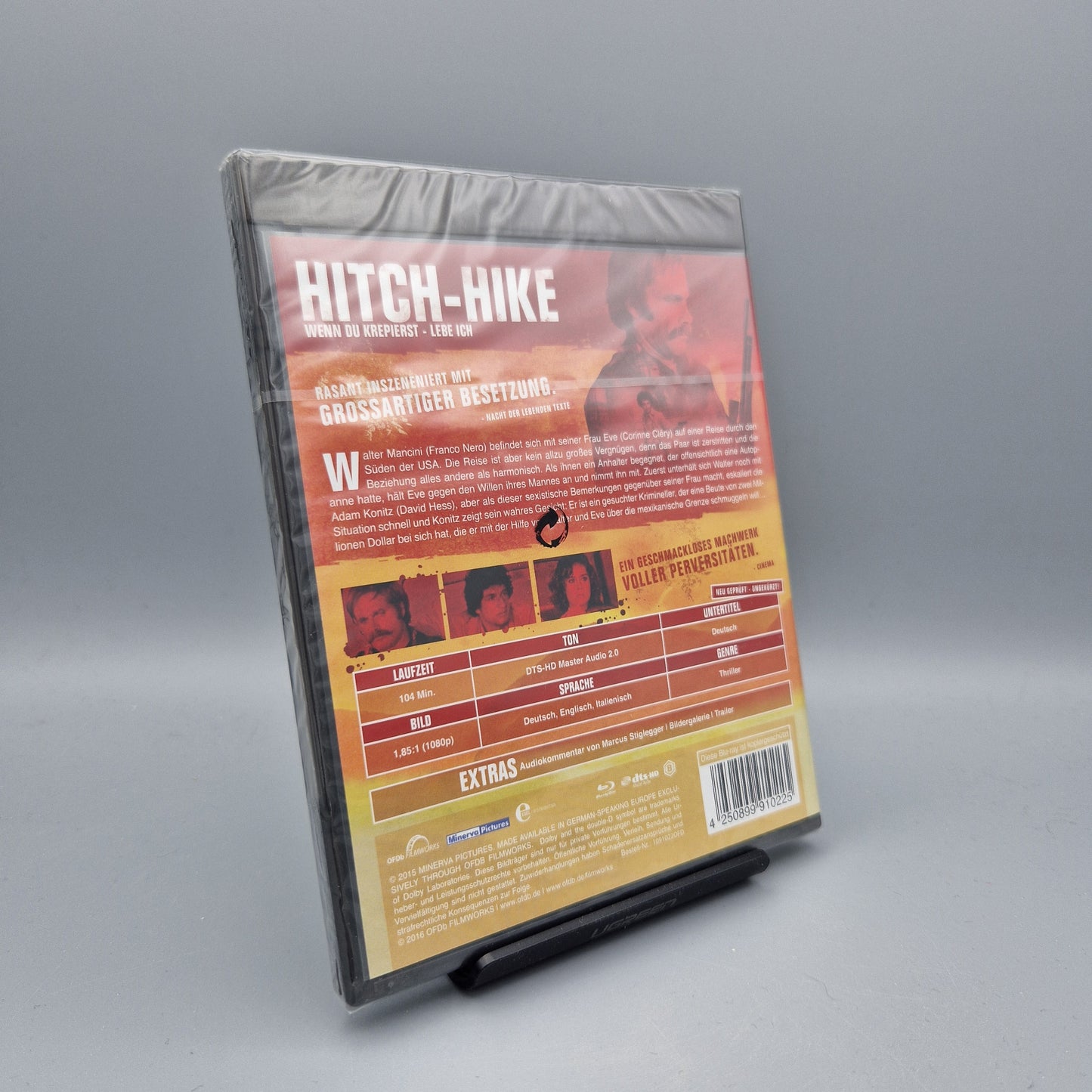 Blu-Ray Film: Hitch Hike - Wenn du krepierst lebe ich