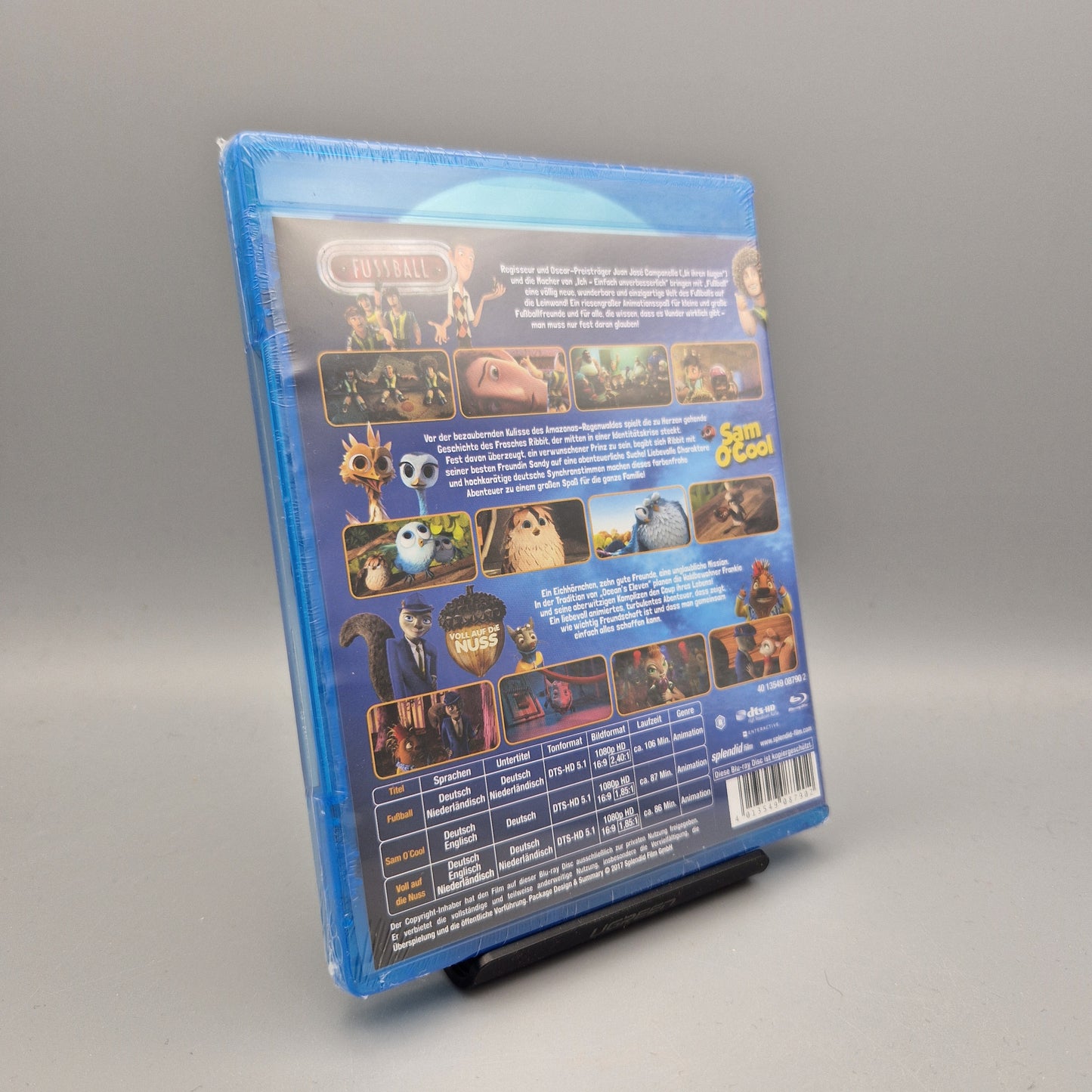 Blu-Ray 3-Film-Set: Teamplayer-Box: Fußball,Sam O'Cool und Voll auf die Nuss