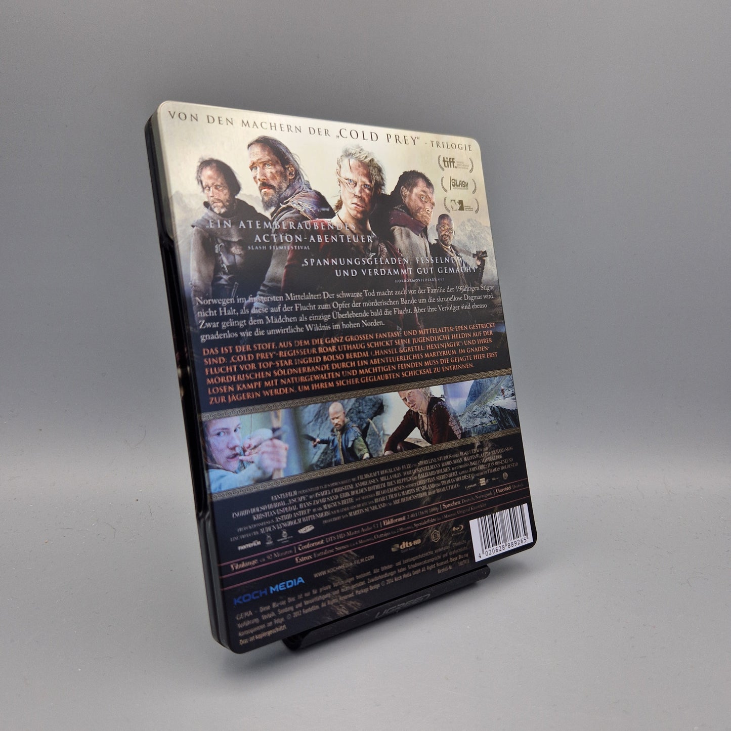 Blu-Ray Film: Escape - Vermächtnis der Wikinger Steelbook Zustand: Gut