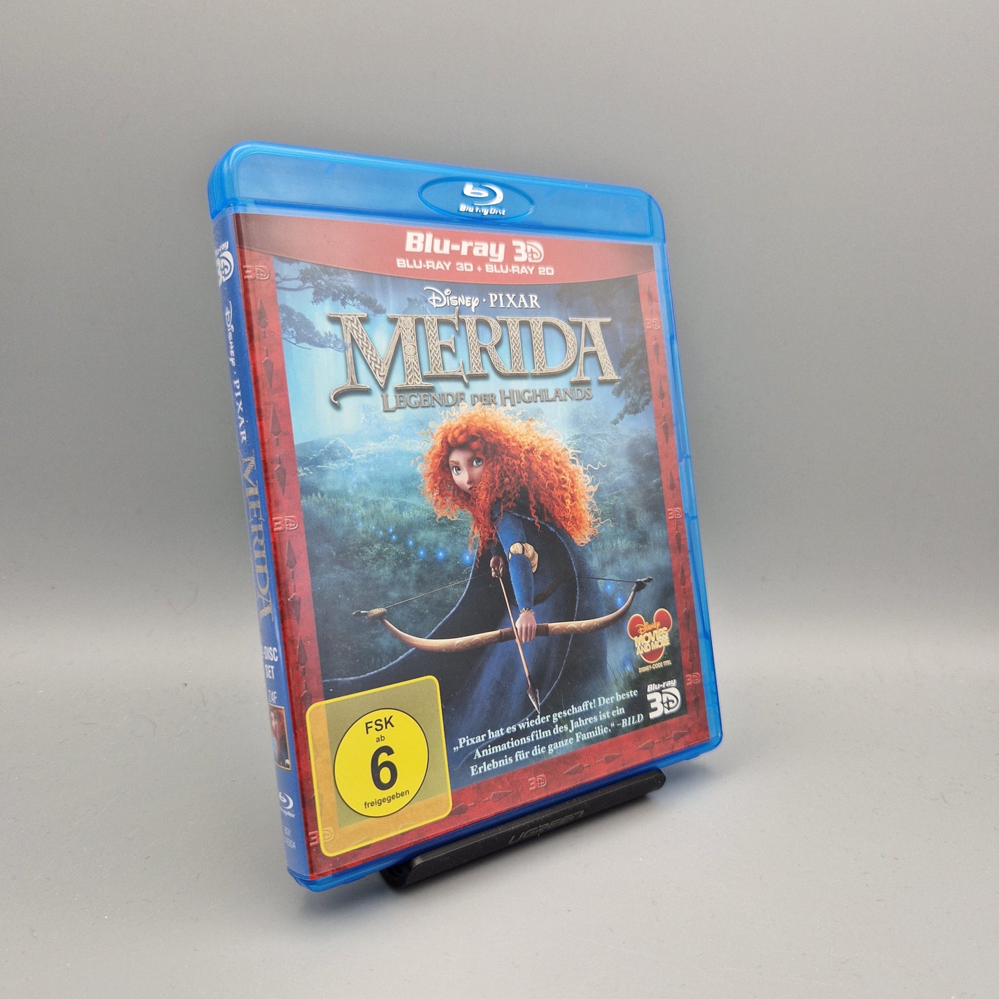 Blu-Ray Film: Disney Pixar: Merida - Legende der Highlands 3D + 2D Version Zustand: Sehr Gut