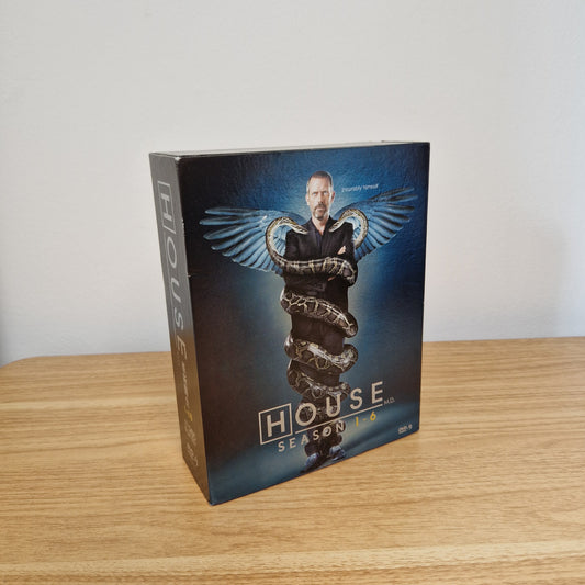 DVD Serie: Dr. House Staffel 1-6		ohne deutschem Ton	Zustand:	Gut