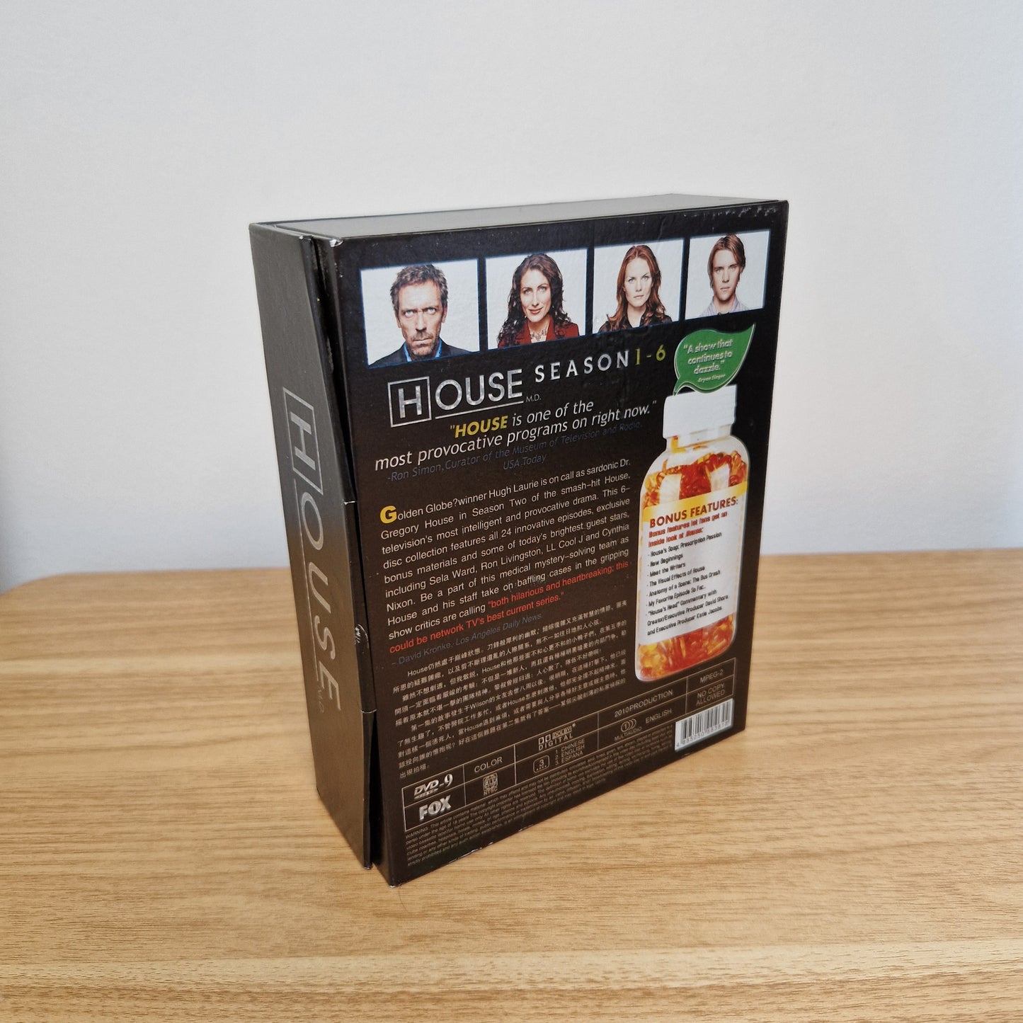 DVD Serie: Dr. House Staffel 1-6 ohne deutschem Ton Zustand: Gut