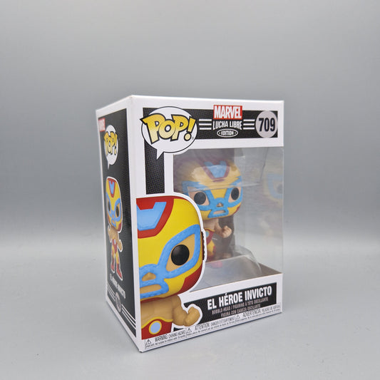 Funko Pop! Marvel - Lucha Libre Edition	#709 El Héroe Invicto			Zustand:	Sehr Gut