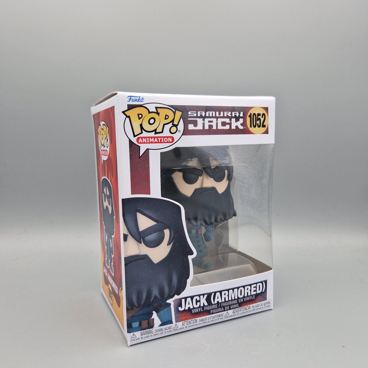 Funko Pop! Animation	Samurai Jack	#1052 Jack (Armored)			Zustand:	Sehr Gut