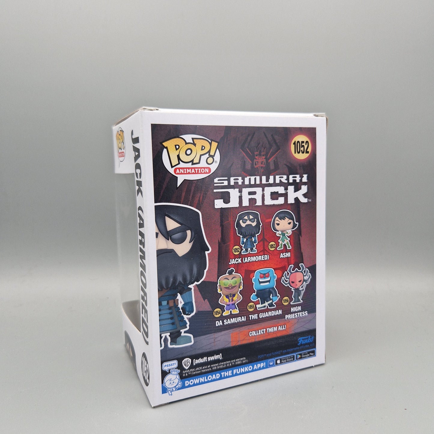 Funko Pop! Animation	Samurai Jack	#1052 Jack (Armored)			Zustand:	Sehr Gut