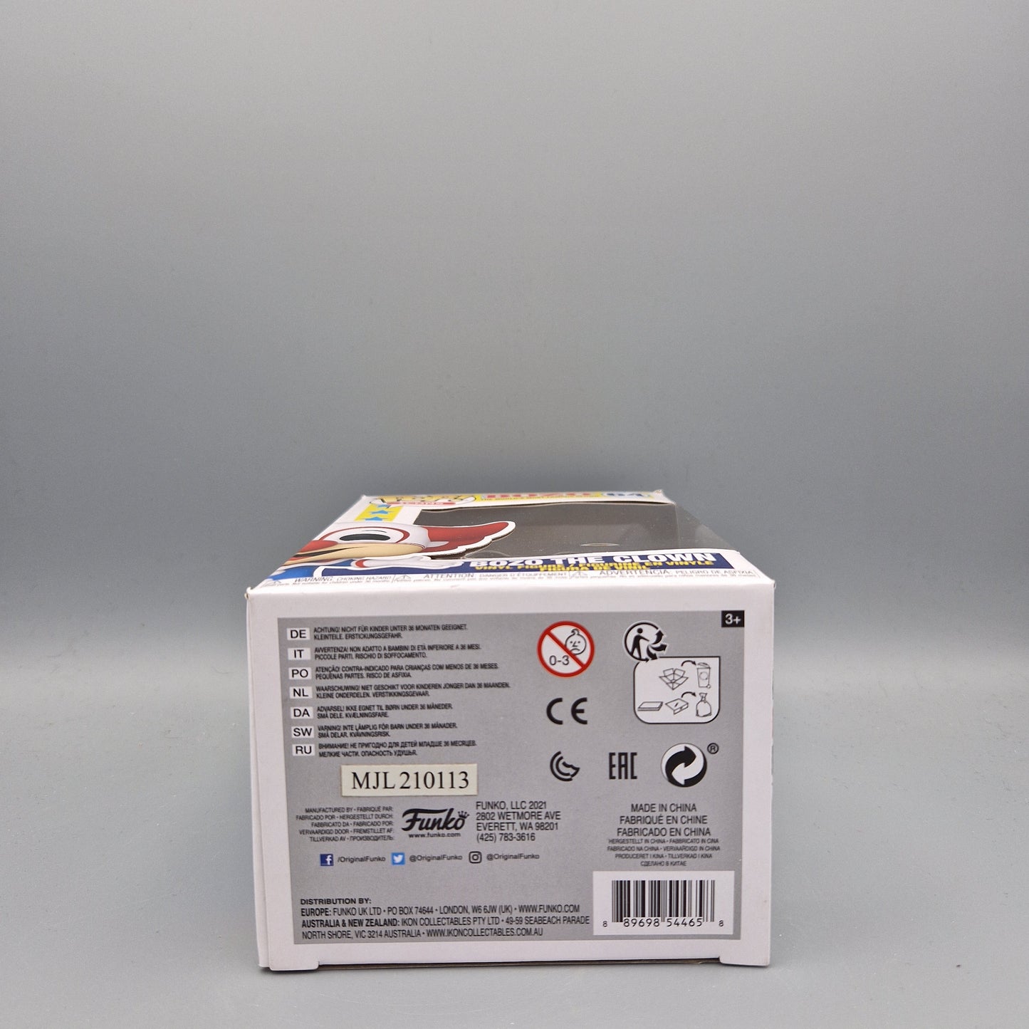 Funko Pop! Icons	Bozo	#64	Bozo The Clown			Zustand:	Sehr Gut