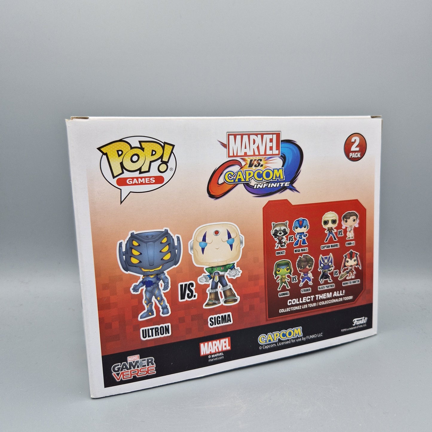 Funko Pop! Games Marvel vs. Capcom 2 Pack Ultron vs Sigma