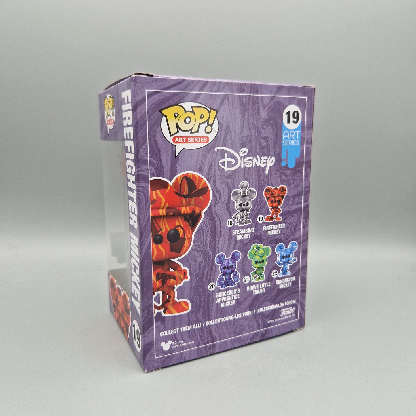 Funko Pop! Art Series Disney #19 Firefighter Mickey Special Edition