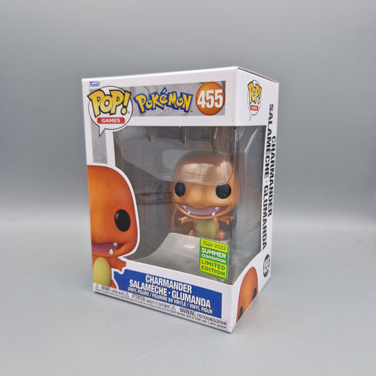 Funko Pop! Games Pokémon	#455	Charmander (Glumanda)	2022 Summer Convention