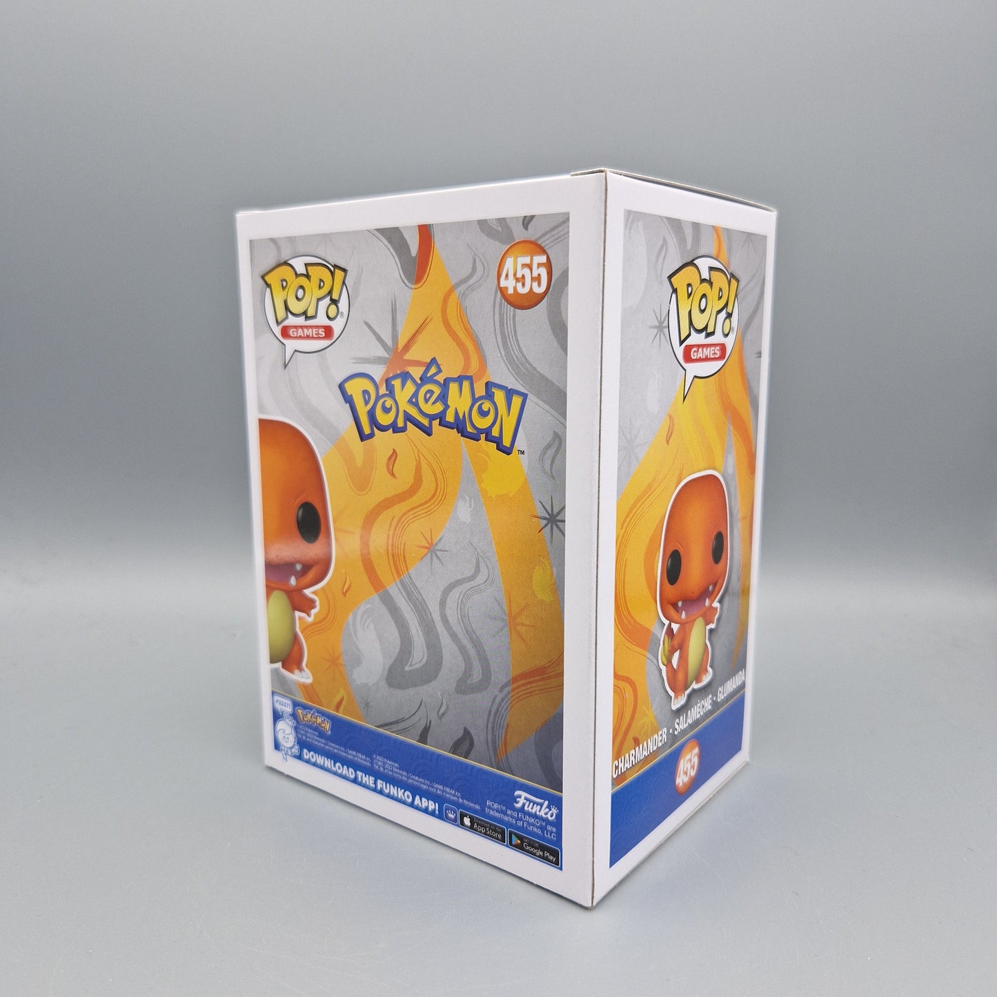Funko Pop! Games Pokémon #455 Charmander (Glumanda) 2022 Summer Convention