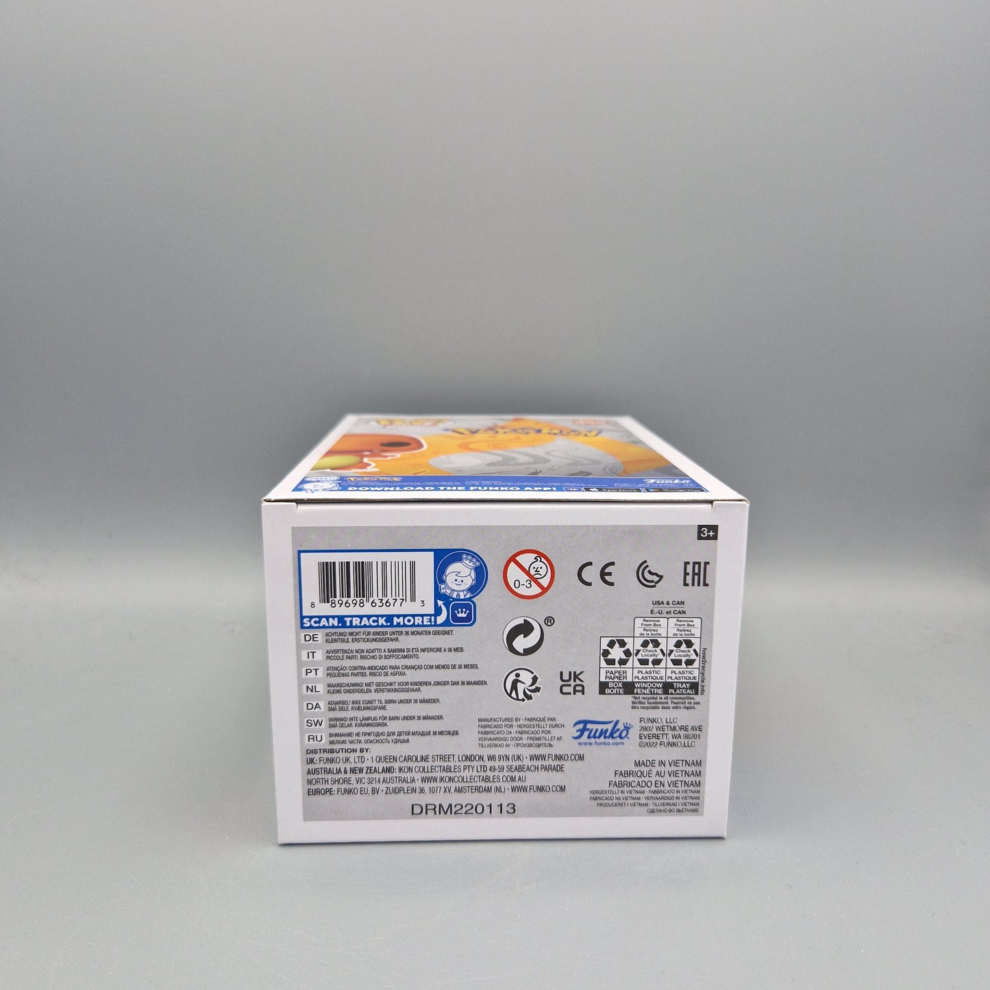 Funko Pop! Games Pokémon #455 Charmander (Glumanda) 2022 Summer Convention