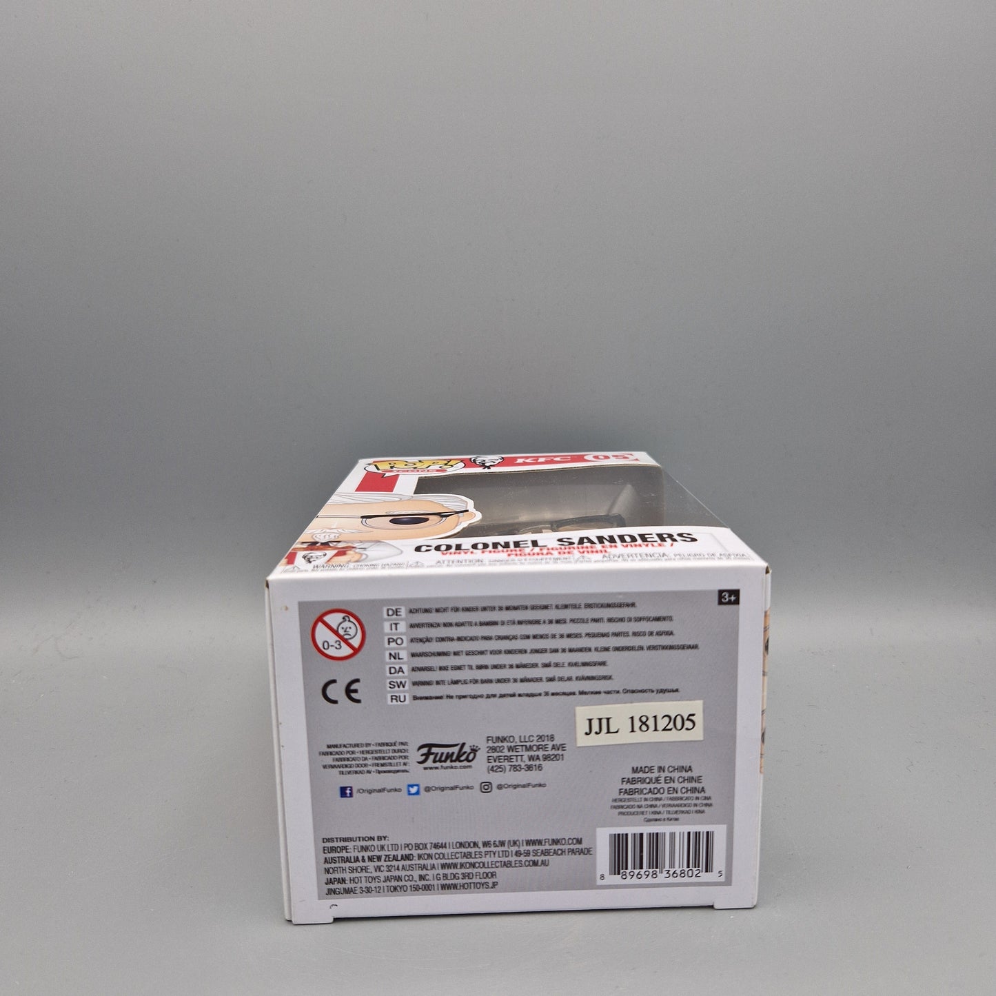 Funko Pop! Icons	KFC	#05	Colonel Sanders Zustand: Sehr Gut