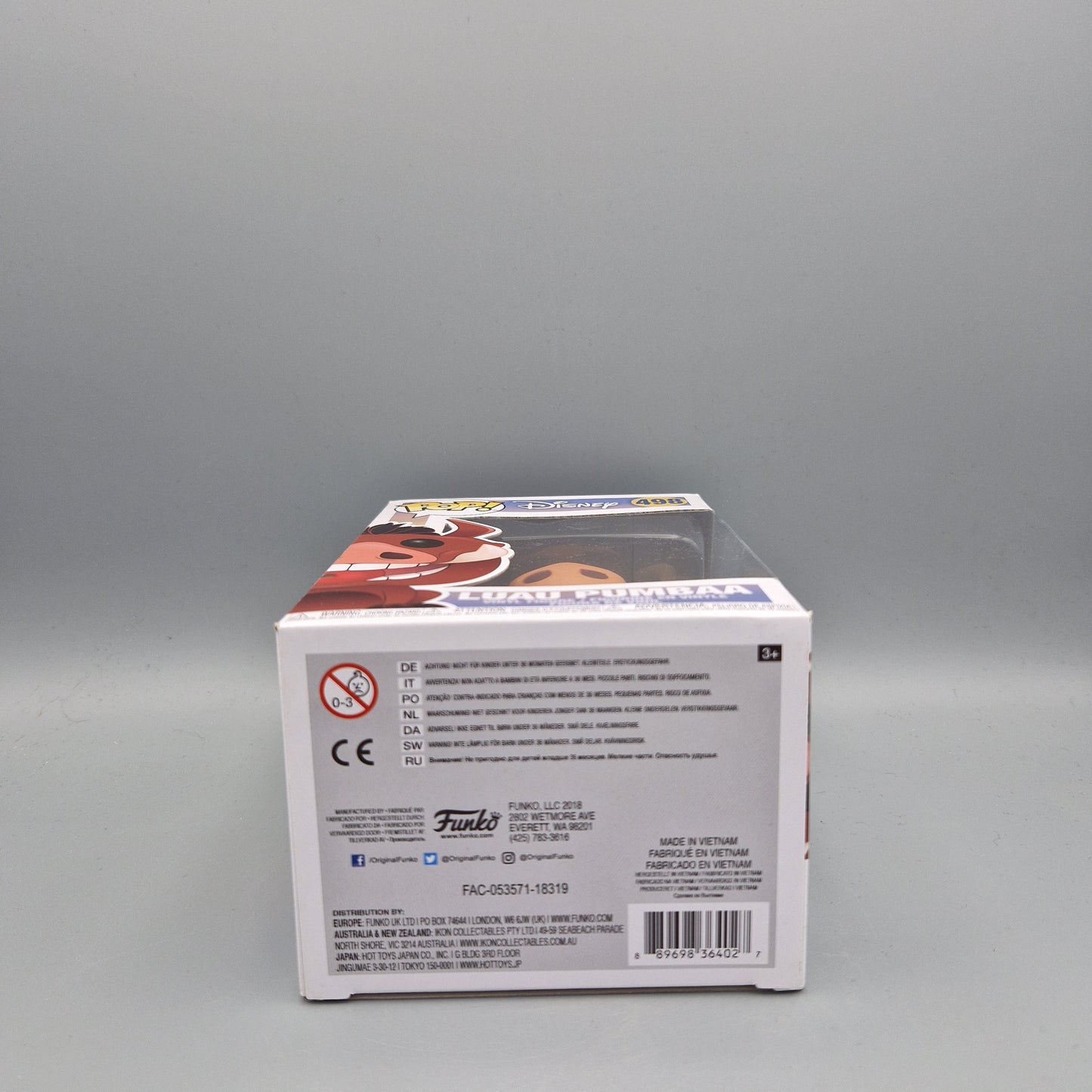 Funko Pop! Disney #498 Luau Pumbaa Zustand: Sehr Gut