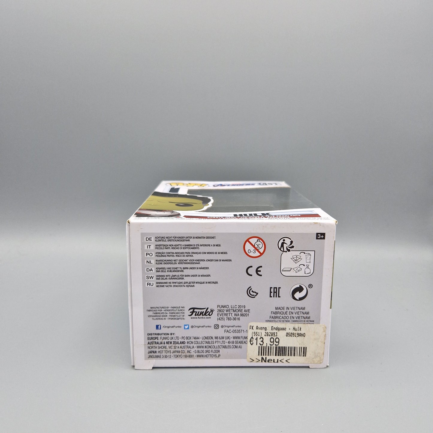 Funko Pop! Marvel - Avengers #451 Hulk Zustand: Gut