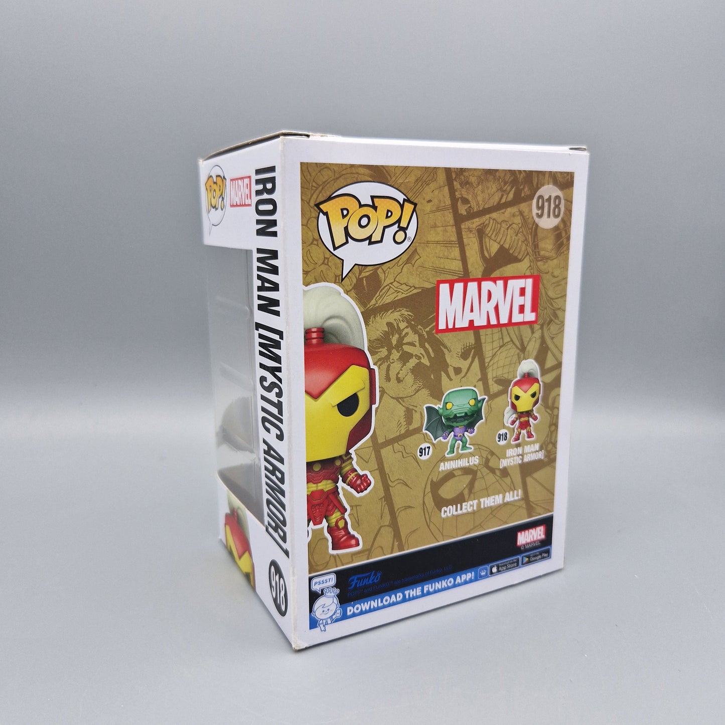 Funko Pop! Marvel #918 Iron Man (Mystic Armor) Special Edition
