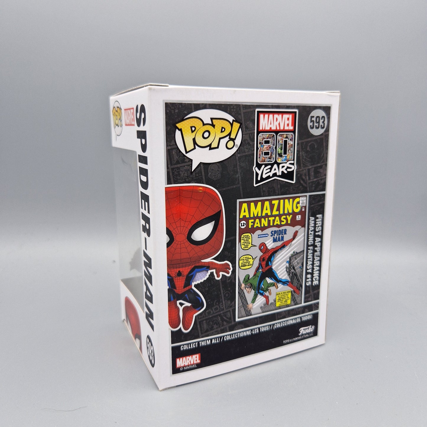 Funko Pop! Marvel - 80 Years #593 Spider-Man Special Edition