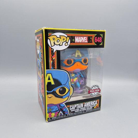Funko Pop! Marvel	#648	Captain America	Special Edition