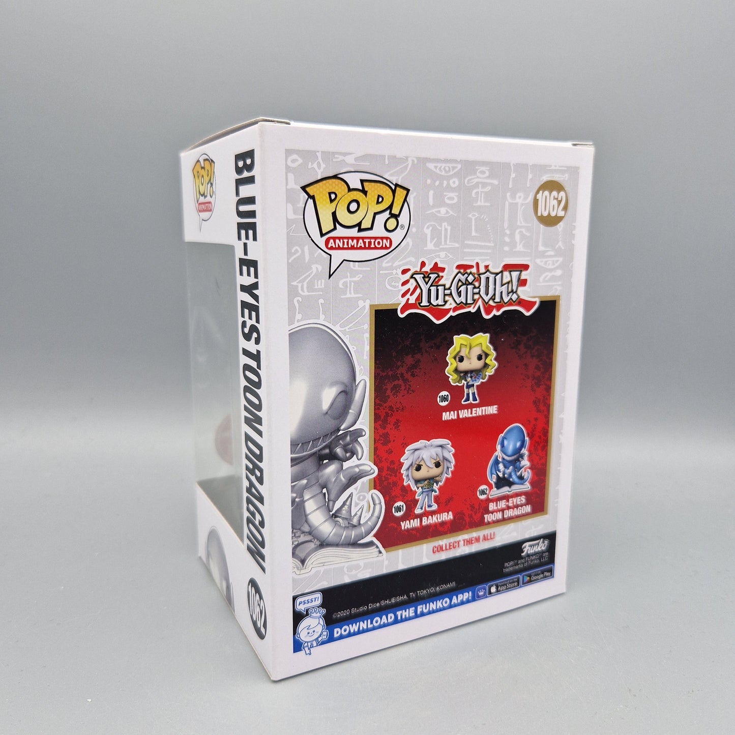 Funko Pop! Animation Yu-Gi-Oh! #1062 Blue-Eyes Toon Dragon Gamestop Exclusive