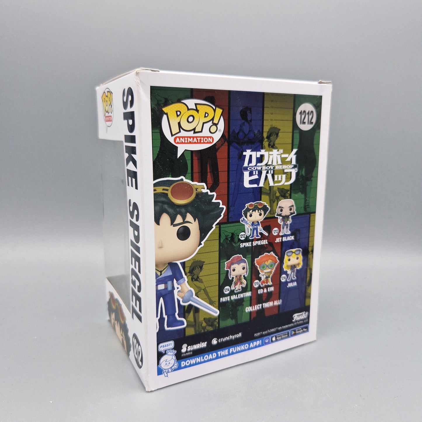 Funko Pop! Animation Cowboy Bebop #1212 Spike Spiegel Zustand: Gut